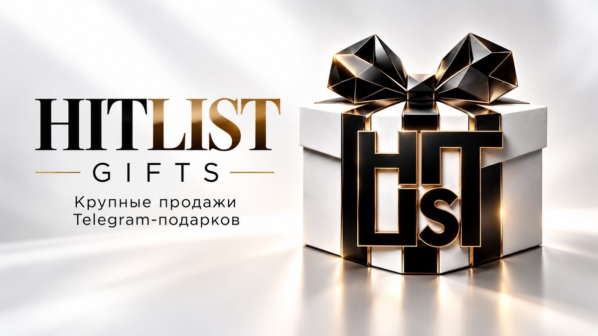 HITLIST GIFTS — крупные продажи Telegram-подарков